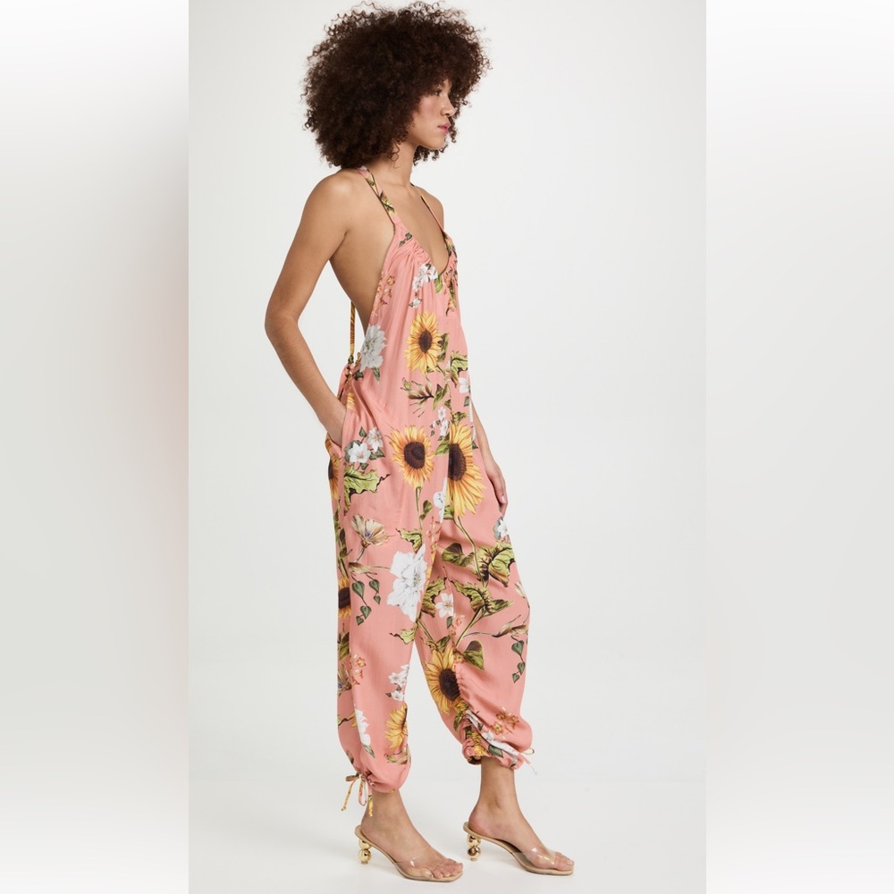 NWT - Aqua Bendita Sunshower Jumpsuit - Size Large - Picture 3 of 7